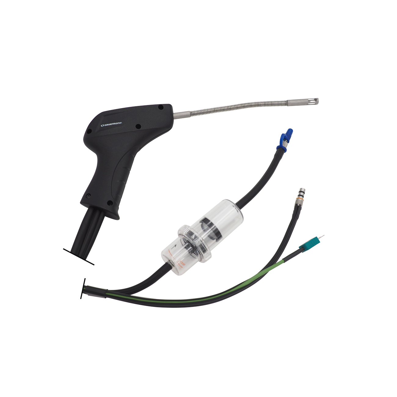 Sauermann Si-CA 130 Combustion Flue Gas Analyser + Flexible Probe