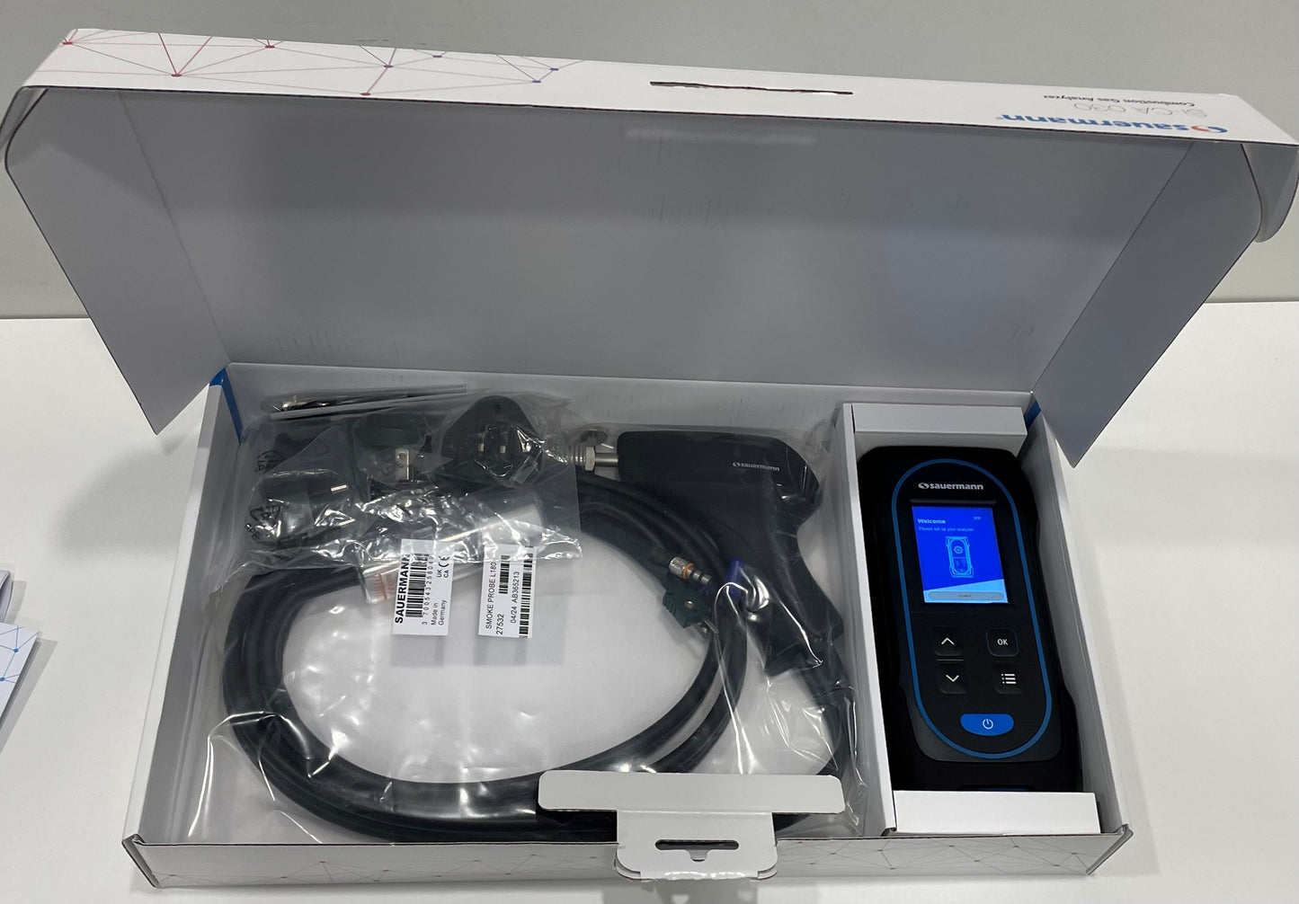 Sauermann Si-CA 030 Combustion Flue Gas Analyser Kit (O2 & CO) (no bag)